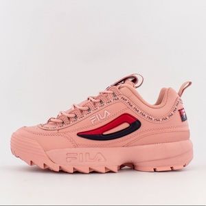 fila disruptor dark pink